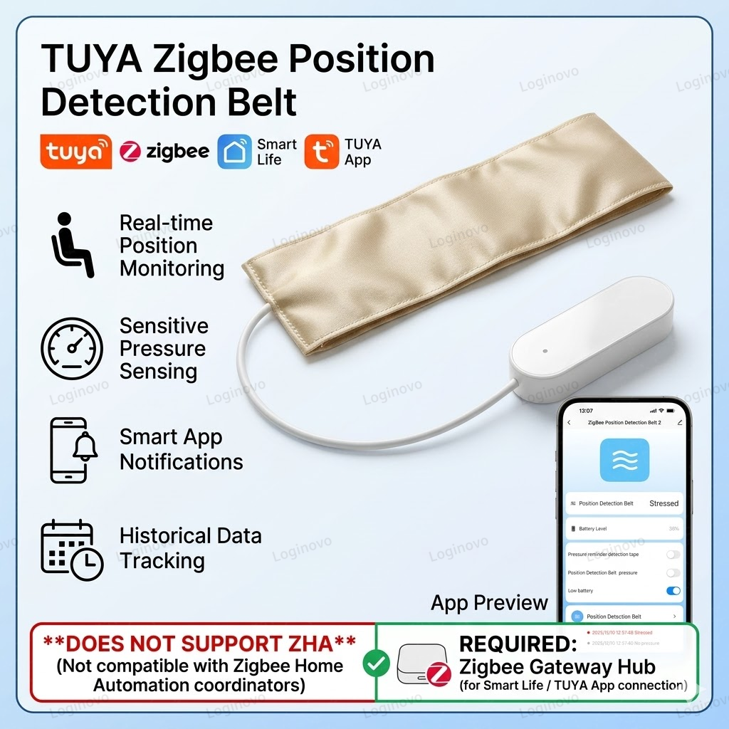 Smart Insole Pressure - Tuya Zigbee Gravity Pressure Sensor Pad