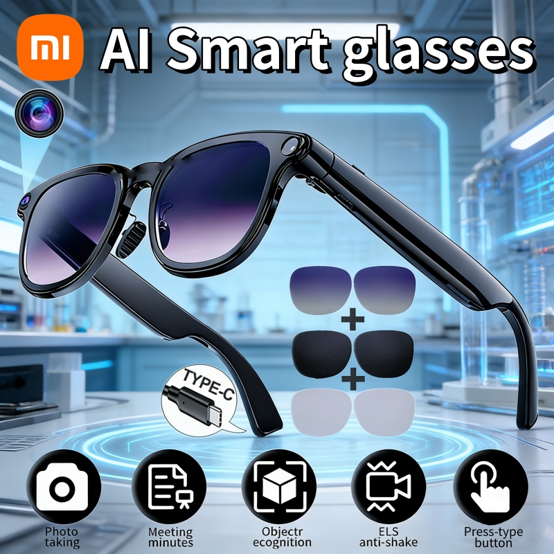 Smart Glasses Lens - Xiaomi AI Smart Glasses Multifunctional Camera