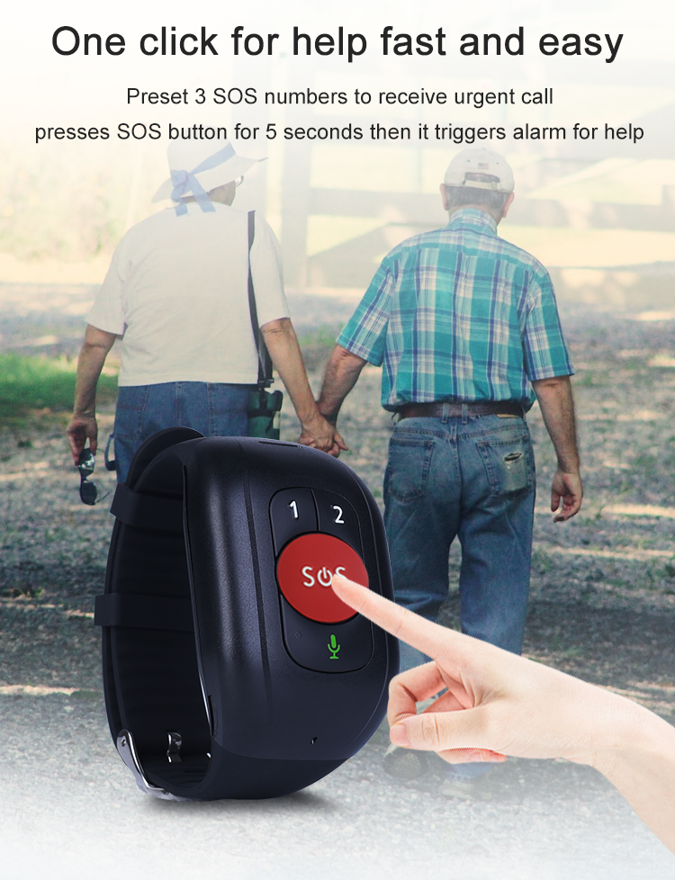 Elder 4G LTE GPS Tracker Brace – обзор и цена Fall Detection Watch