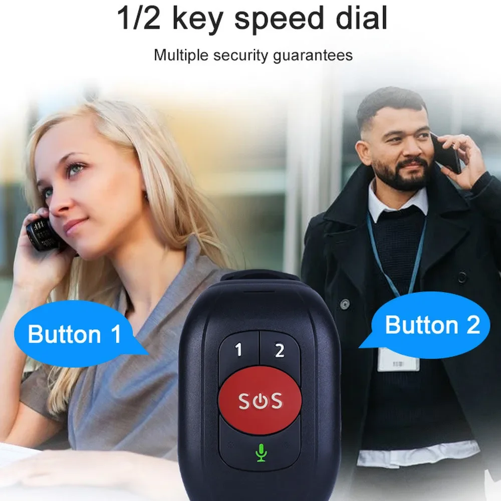 Elderly 4G LTE SOS Watch GPS T – обзор и цена Fall Detection Watch