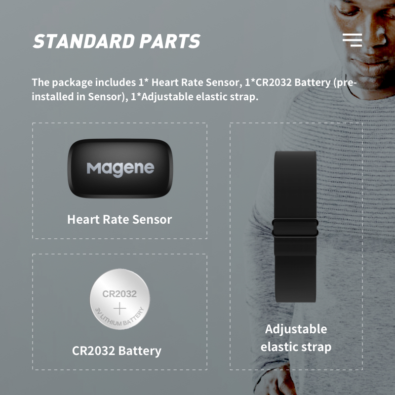 Magene H64 Heart Rate Monitor  – обзор и цена Breath Rate Monitor