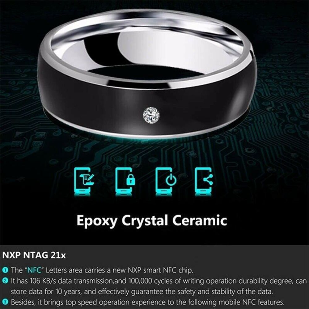 NFC Smart Finger Ring Intellig – обзор и цена Smart Ring Nfc Pay