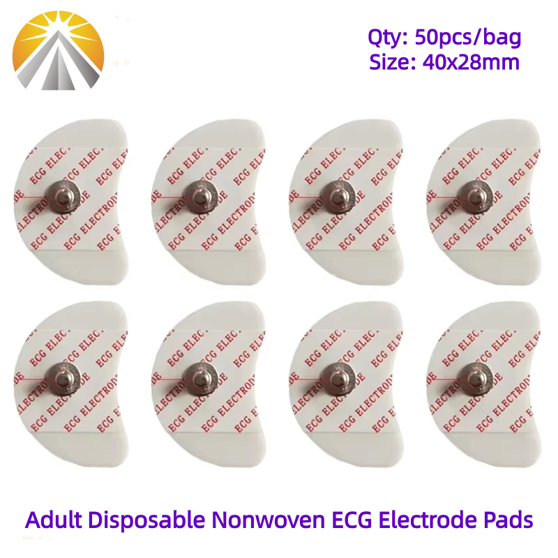 50 PCS Each Bag 2840 MM White  – обзор и цена Ecg Patch Monitor