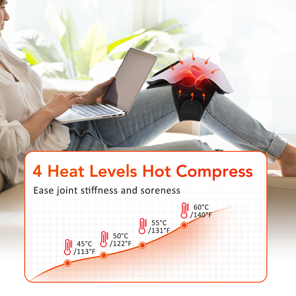 Infrared Knee Massager With 4- – обзор и цена Smart Knee Wrap