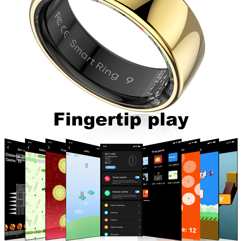 R08 Smart Ring Men Women With  – обзор и цена Temperature Ring Skin