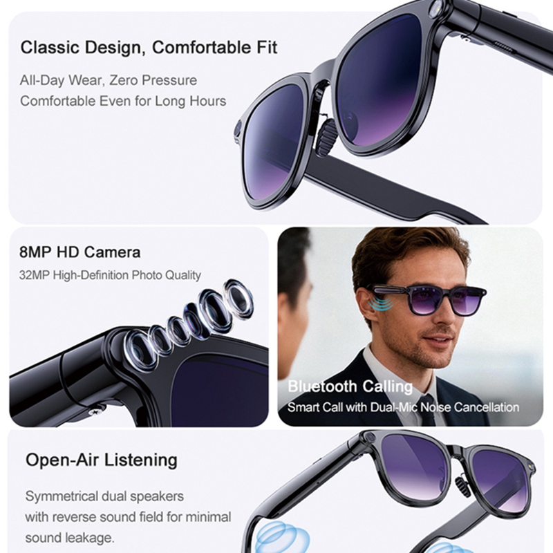 Xiaomi AI Smart Glasses Multif – обзор и цена Smart Glasses Lens