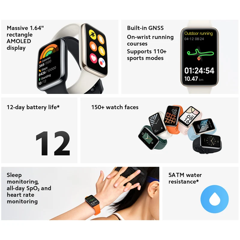 For Global Version Mi Band 7 P – обзор и цена Breath Rate Monitor
