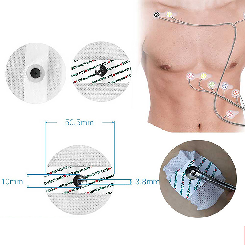 50PCS/Bag Electrode Patch Medi – обзор и цена Ecg Patch Monitor