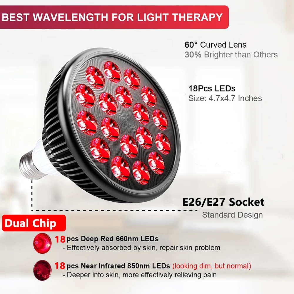 54W 660nm&850nm LED Red and In – обзор и цена Galvanic Skin Sensor