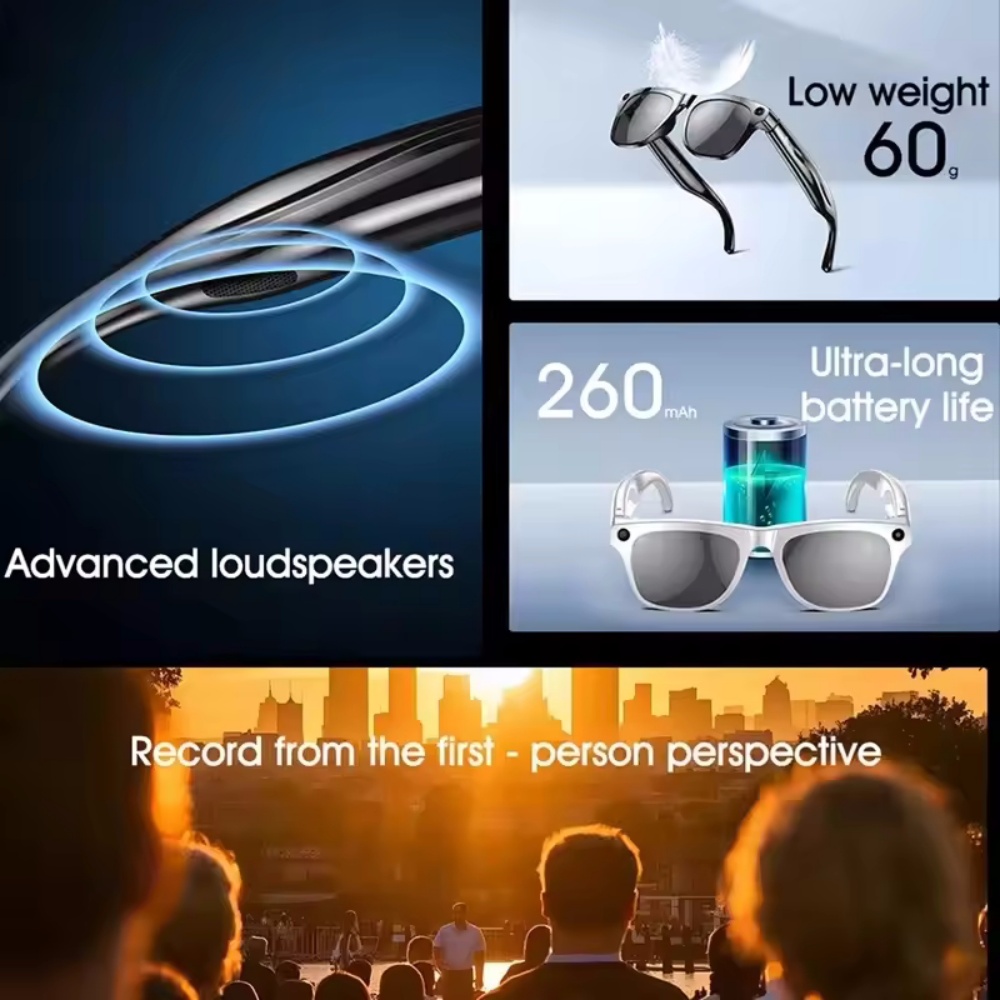 Smart Glasses AI Camera HD Wea – обзор и цена Smart Glasses Lens