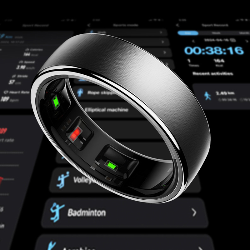 Smart Ring Men Women with Char – обзор и цена Temperature Ring Skin