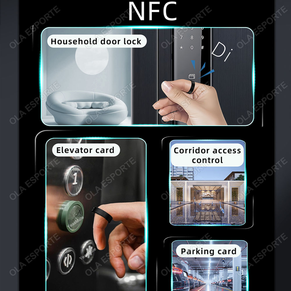 New Smart Ring Men Women 2025  – обзор и цена Smart Ring Nfc Pay