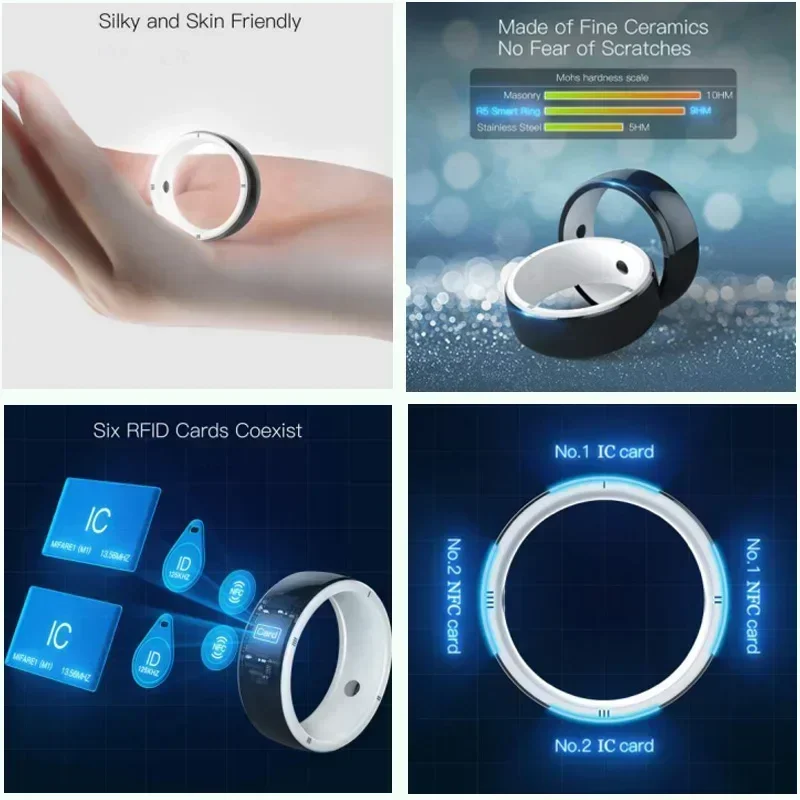 Smart Ring 6 RFID Cards Disk S – обзор и цена Smart Ring Nfc Pay