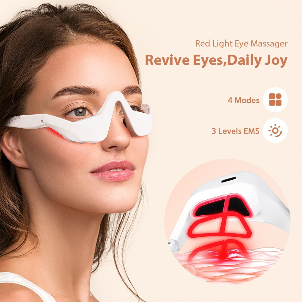 Eye Massager Under Eye Red Lig – обзор и цена Light Therapy Glasses