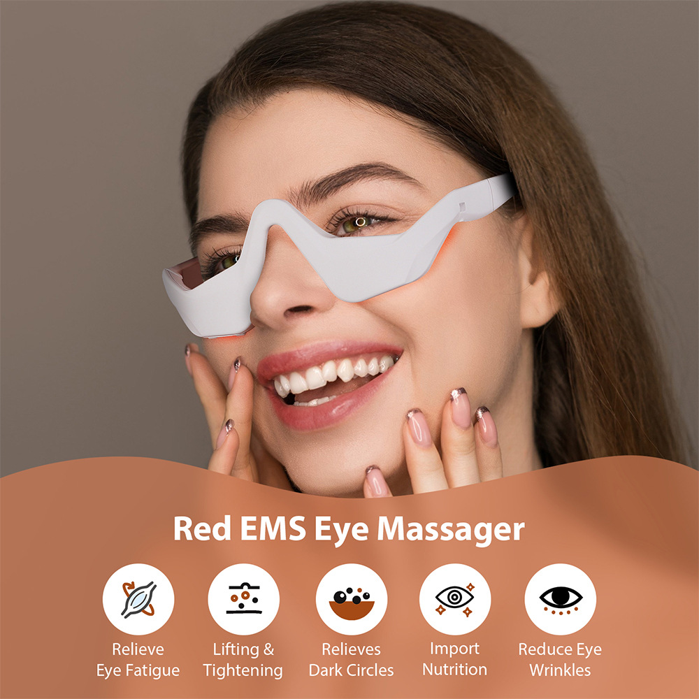 Eye Massager Under Eye Red Lig – обзор и цена Light Therapy Glasses