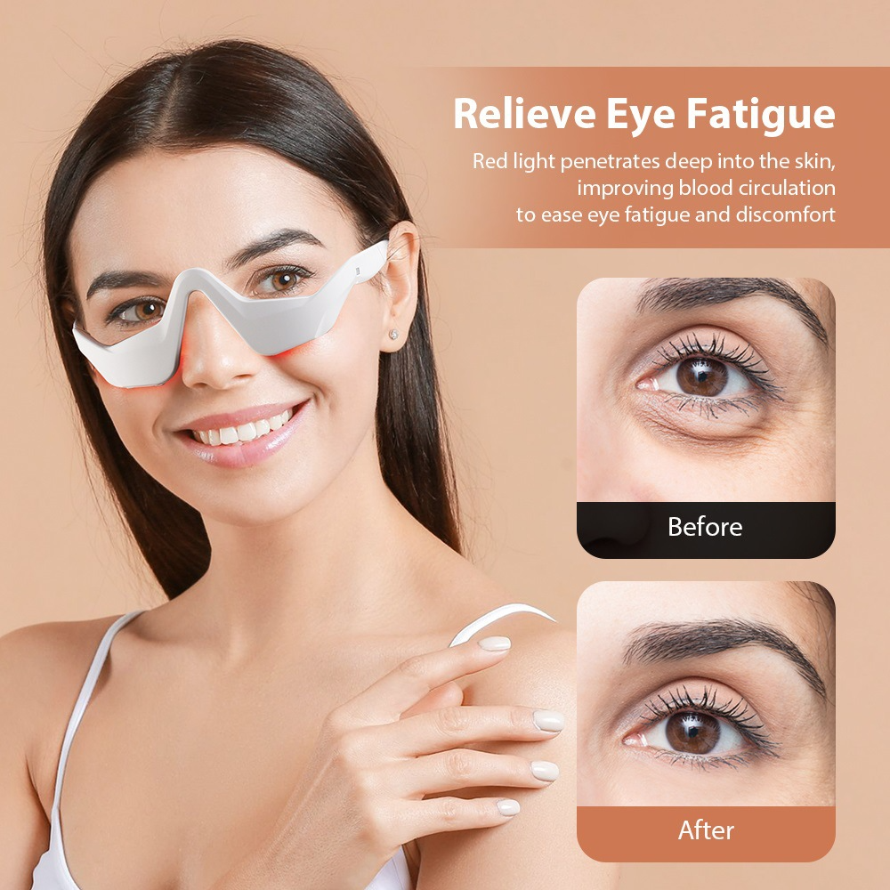 Eye Massager Under Eye Red Lig – обзор и цена Light Therapy Glasses