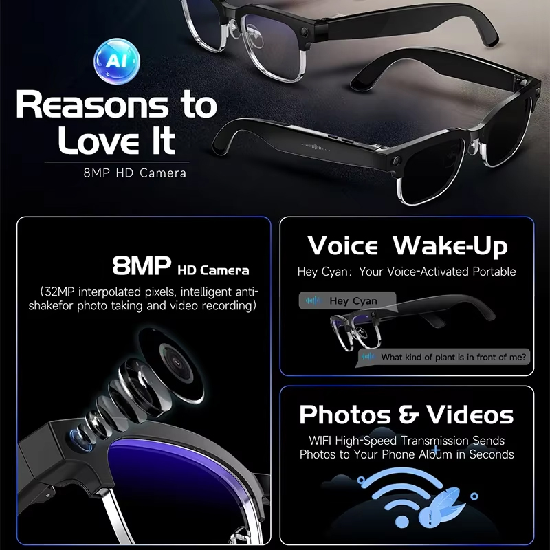 AI Smart Glasses AI Smart Tran – обзор и цена Smart Glasses Lens