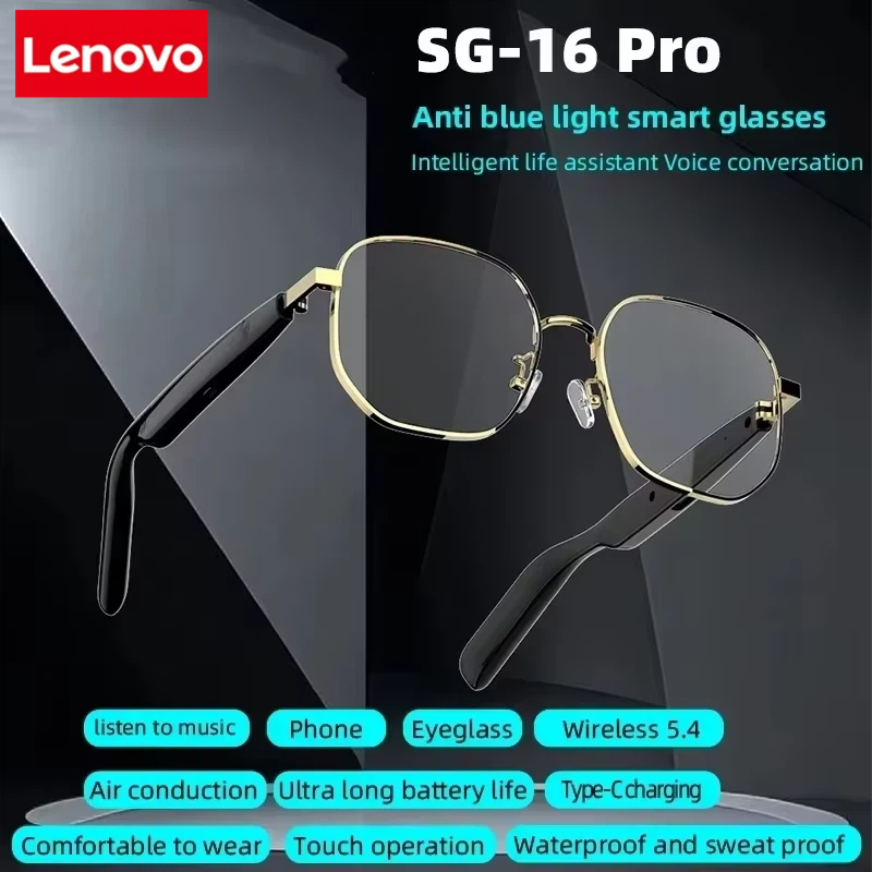 Lenovo New SG-16 Pro Smart Aud – обзор и цена Smart Glasses Lens