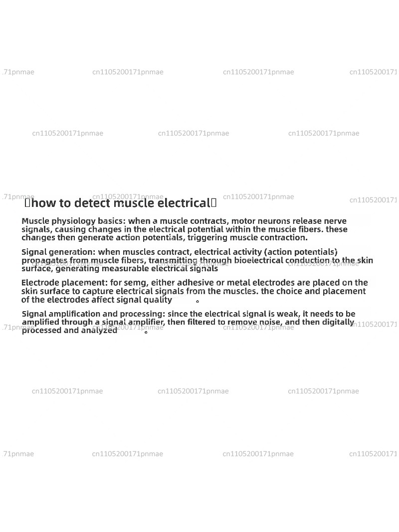 Dry Electrode SEMG Sensor EMG  – обзор и цена Muscle Sensor Emg