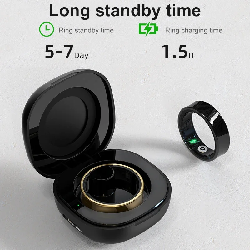 Smart Ring Men Women With Char – обзор и цена Temperature Ring Skin