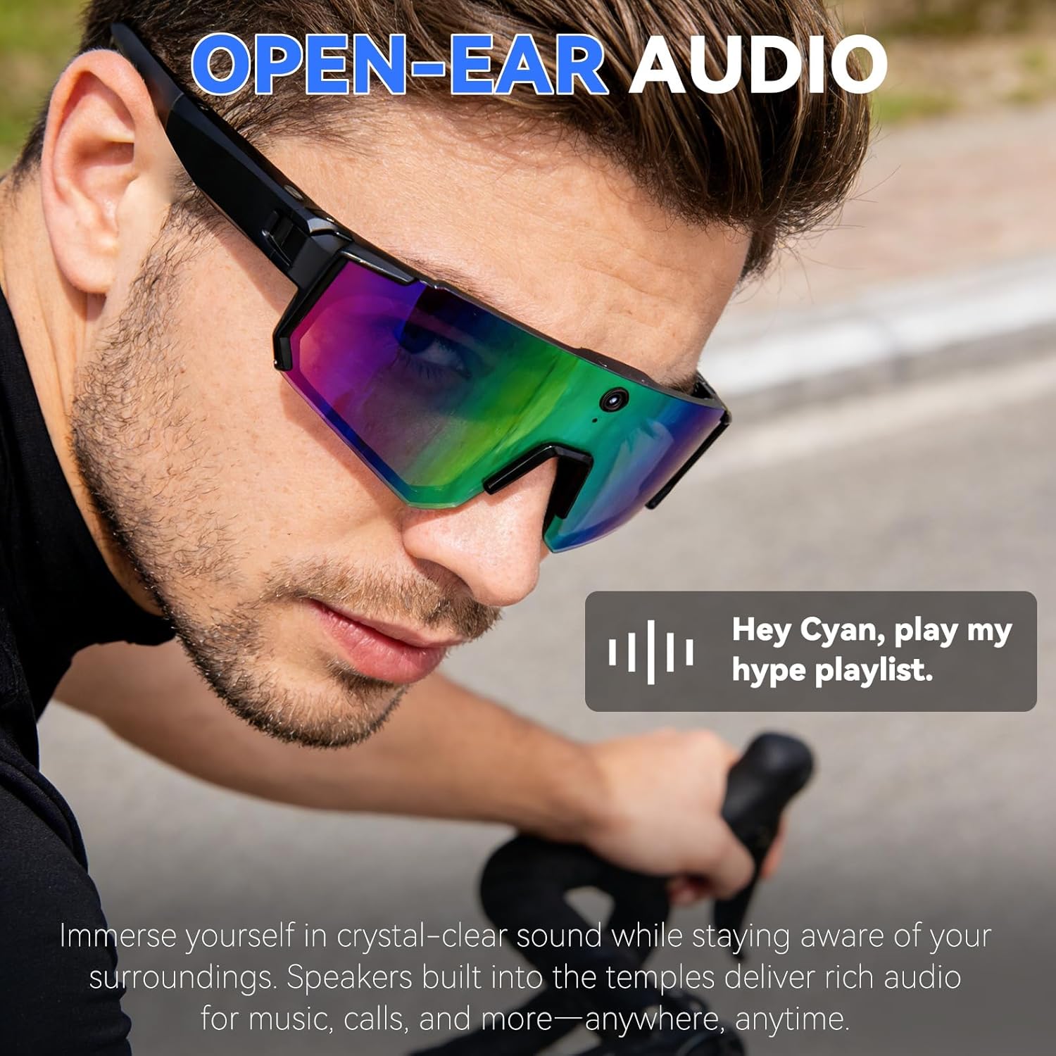 New AI smart shooting&recordin – обзор и цена Smart Glasses Lens