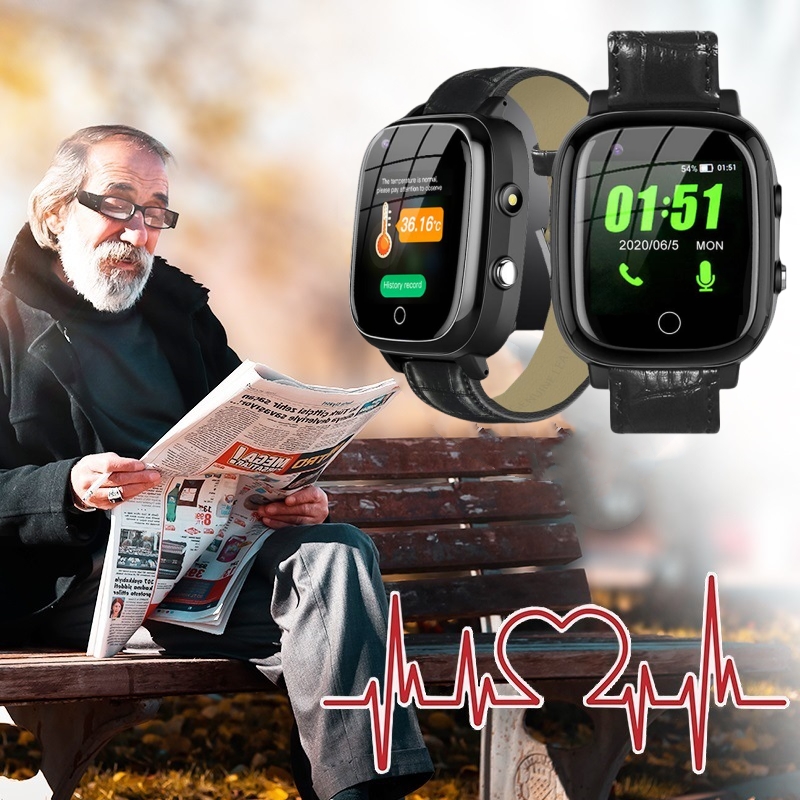 Elderly Smart Watch For Senior – обзор и цена Fall Detection Watch