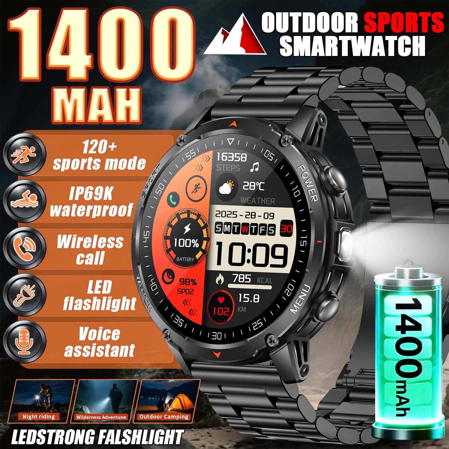 2026 New Military Smart Watch  – обзор и цена Smart Insole Pressure