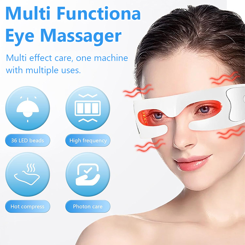 Red Light Theraphy Eye Massage – обзор и цена Light Therapy Glasses