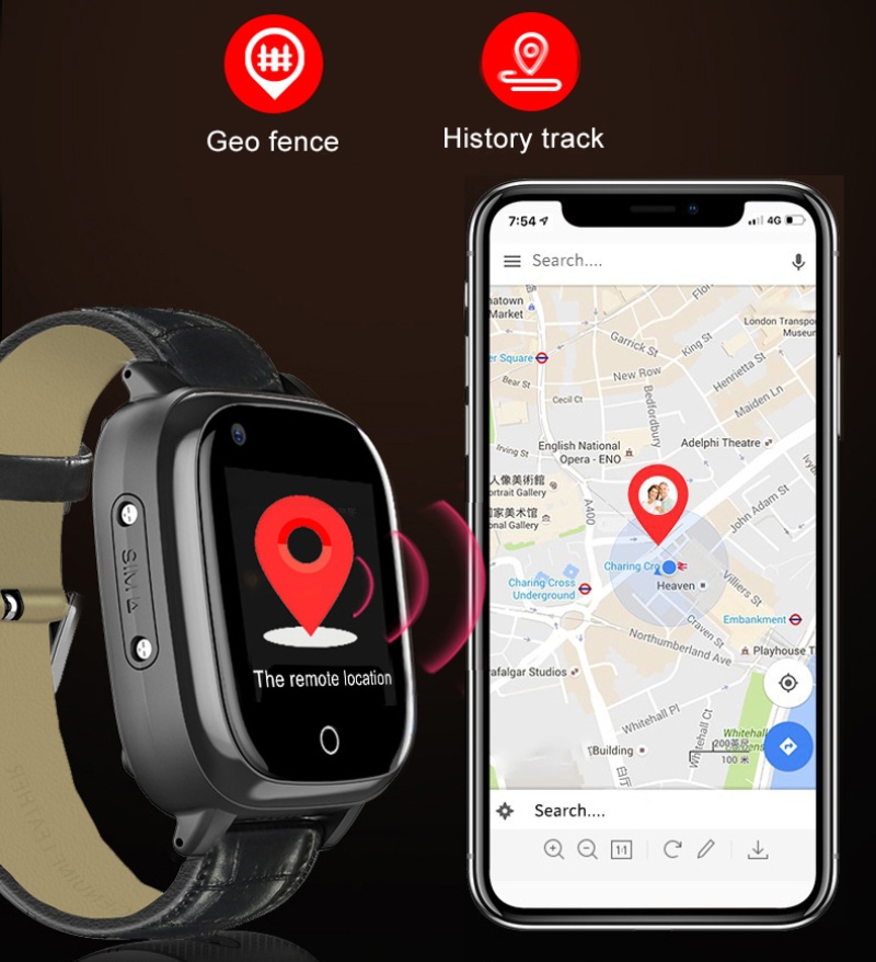 Elderly Smart Watch For Old Pe – обзор и цена Fall Detection Watch