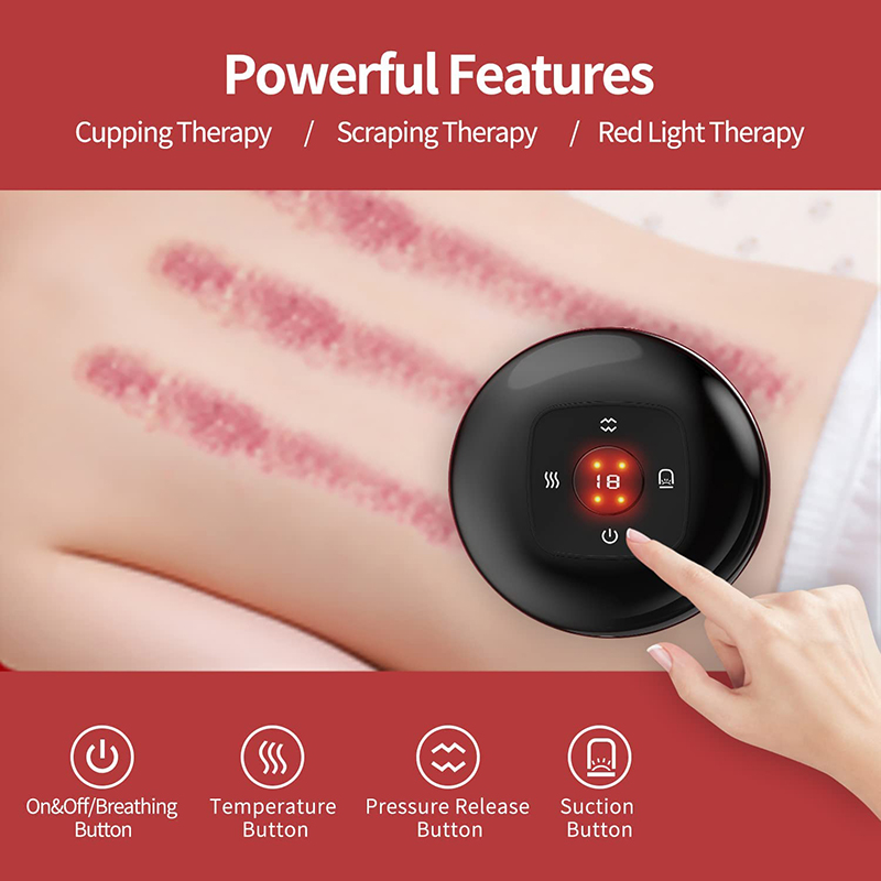JYHealth Vacuum Cupping Device – обзор и цена Galvanic Skin Sensor
