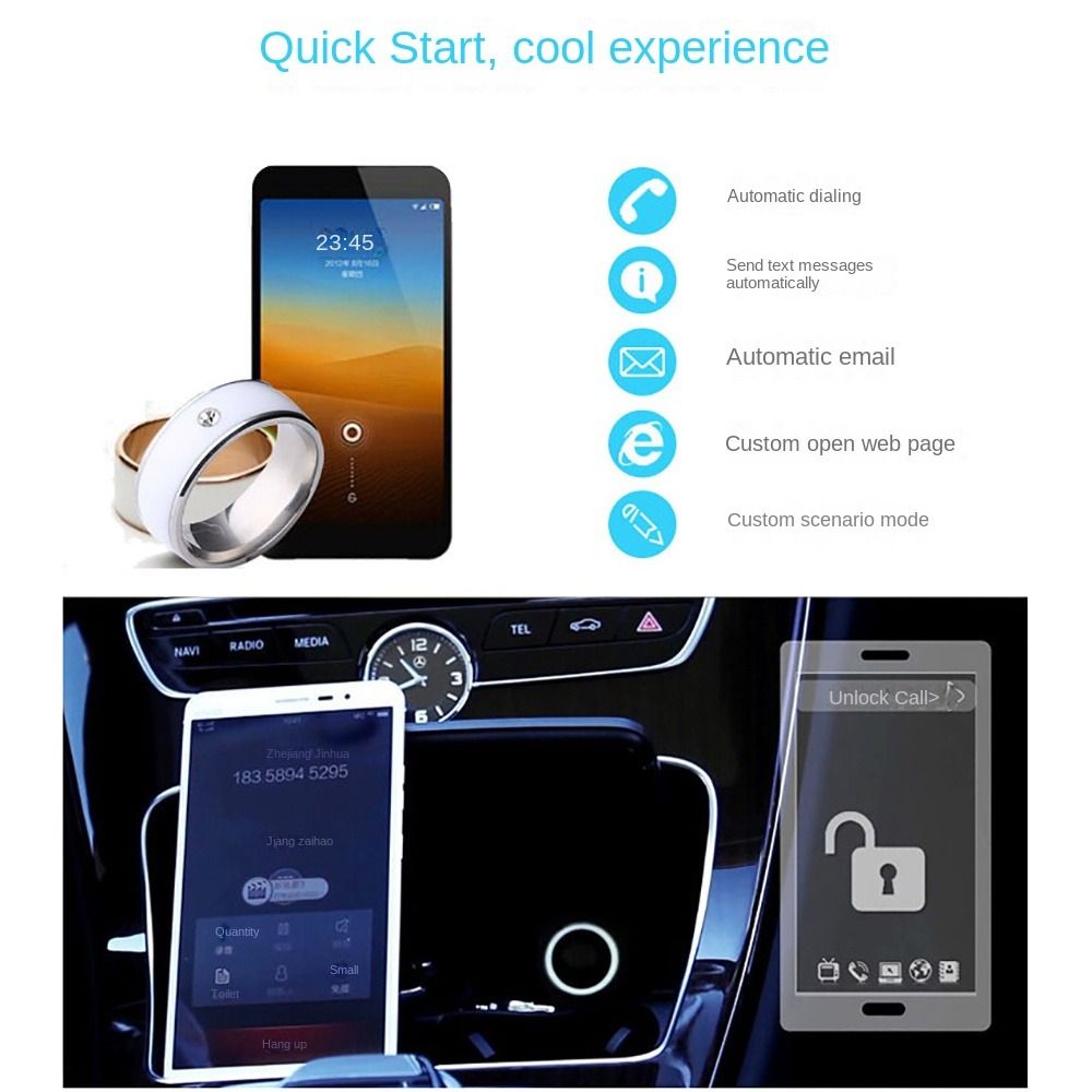 Stainless Steel NFC Smart Ring – обзор и цена Smart Ring Nfc Pay