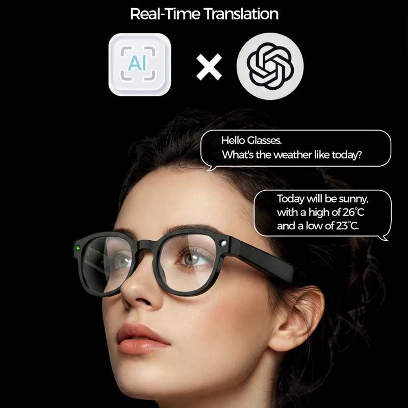 6K HD AI Camera Glasses 800MP  – обзор и цена Smart Glasses Lens