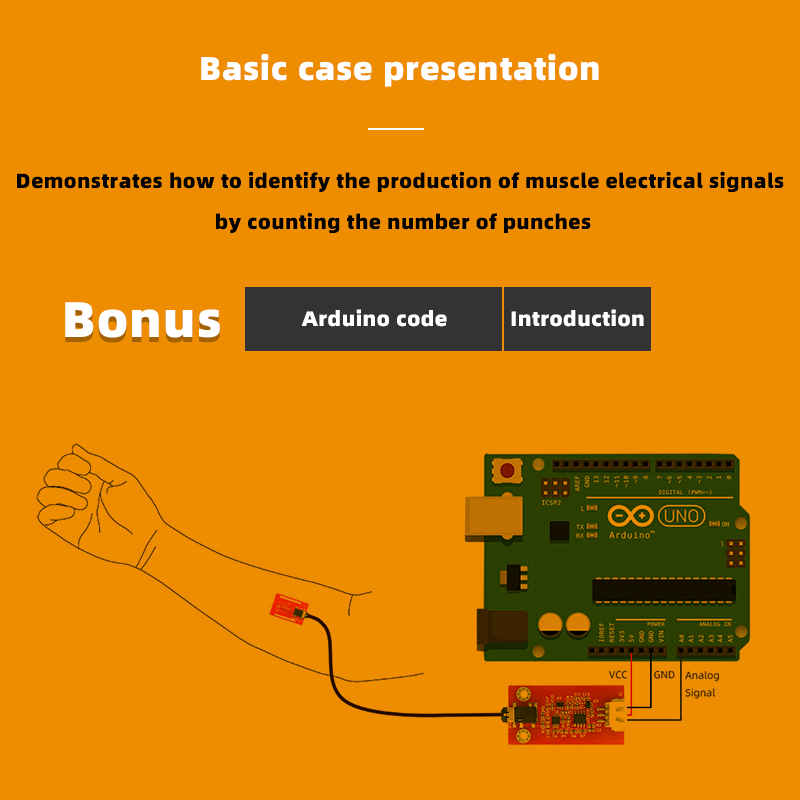Dry Electrode EMG Sensor Elect – обзор и цена Muscle Sensor Emg