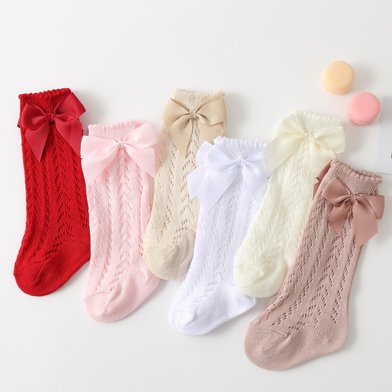 1 Pairs Summer Fashion Bow Bab – обзор и цена Baby Sock Oximeter