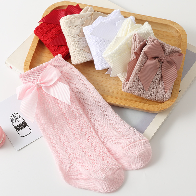 1 Pairs Summer Fashion Bow Bab – обзор и цена Baby Sock Oximeter