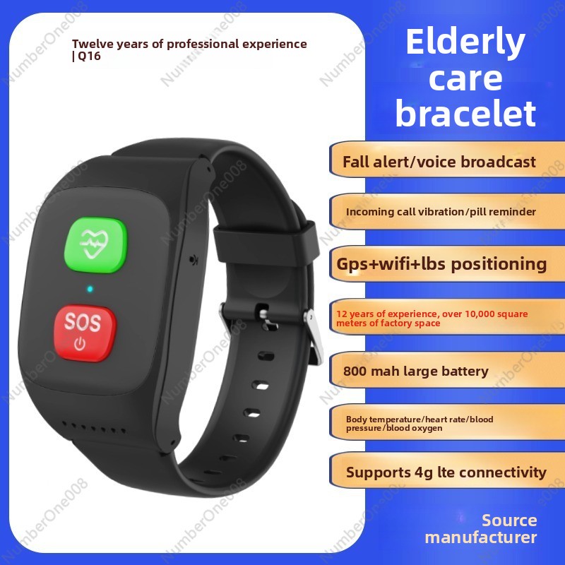 4G Smart Watch for Elderly, GP – обзор и цена Fall Detection Watch