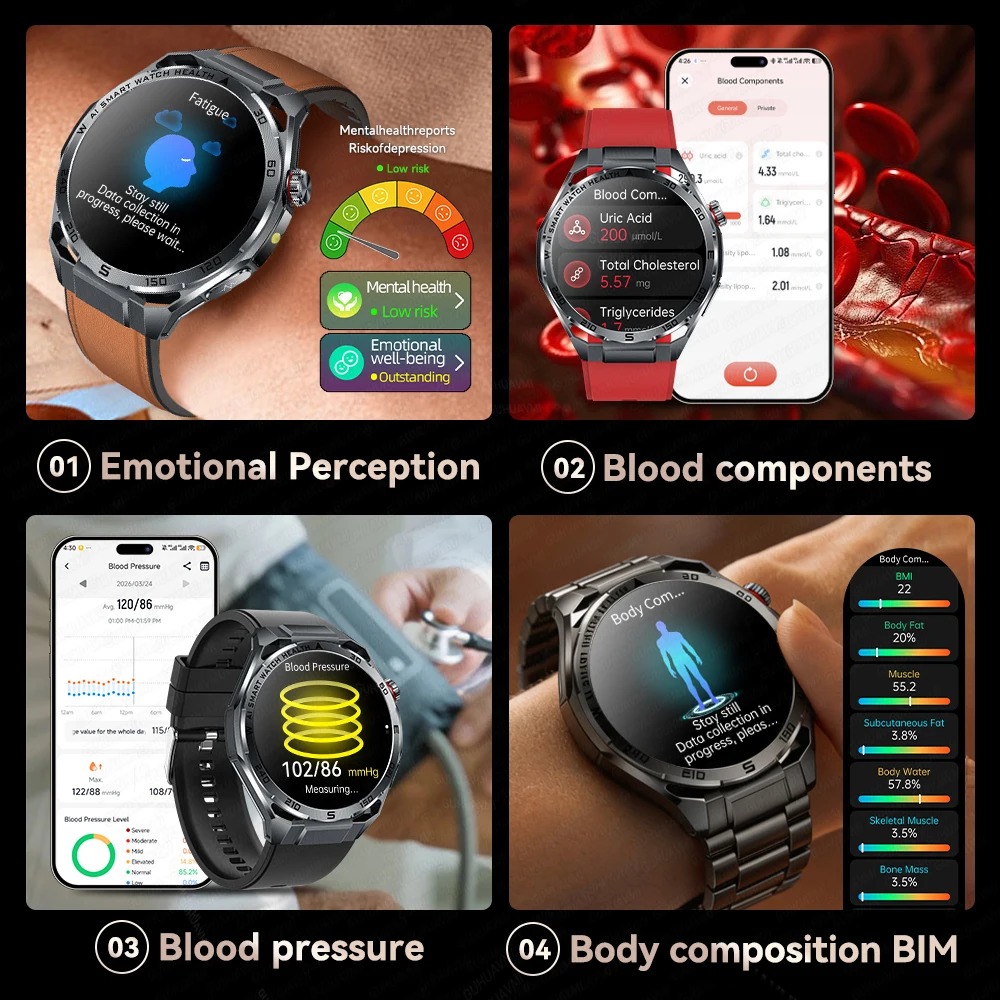 New Blood Pressure Uric Acid B – обзор и цена Fatigue Band Monitor