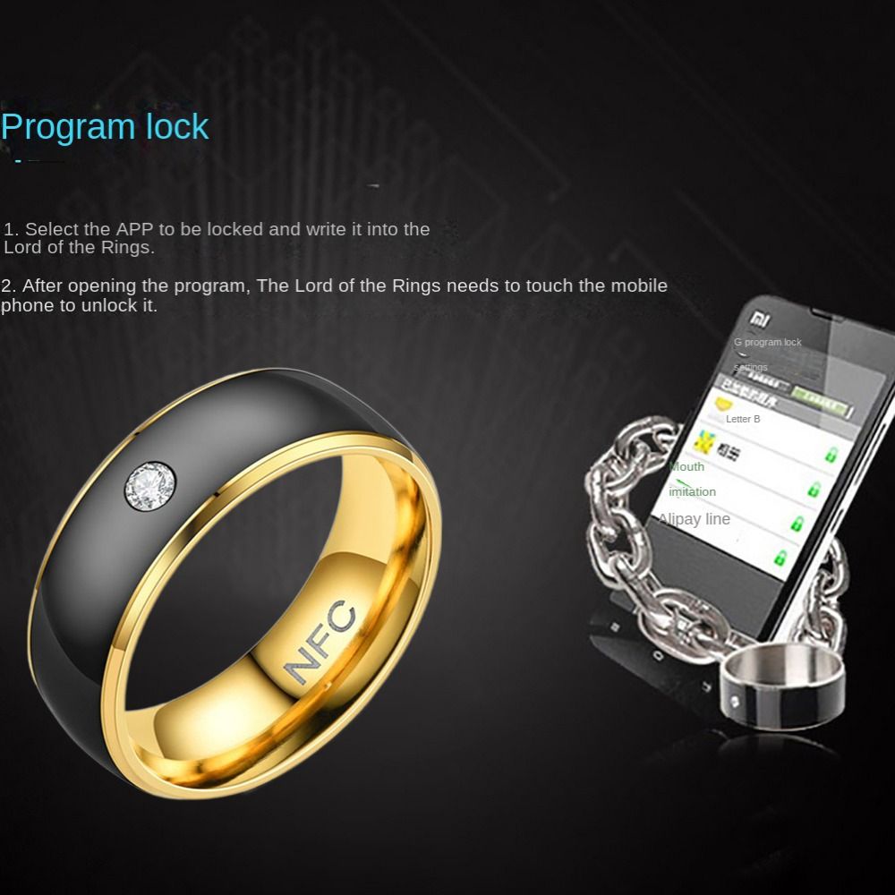 Stainless Steel NFC Smart Ring – обзор и цена Smart Ring Nfc Pay
