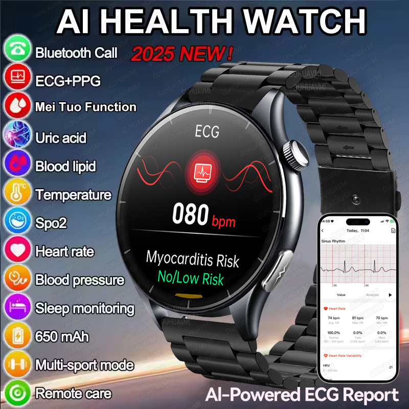 ECG Health Diagnosis Smart Wat – обзор и цена Fatigue Band Monitor
