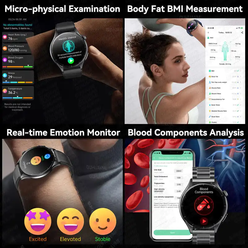 ECG Health Diagnosis Smart Wat – обзор и цена Fatigue Band Monitor