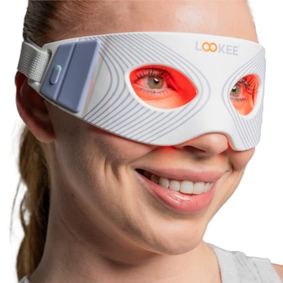 LOOKEE Under Eye Red Light The – обзор и цена Light Therapy Glasses