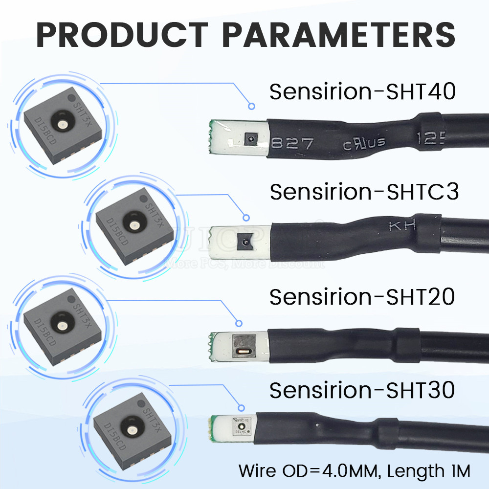 SHT40 SHT30 SHT20 SHTC3 Temper – обзор и цена Muscle Sensor Emg