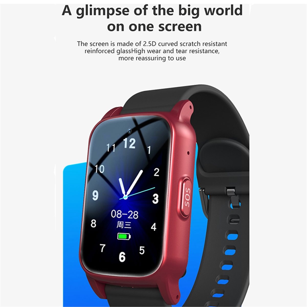 4G Elderly Smart Watch with GP – обзор и цена Fall Detection Watch