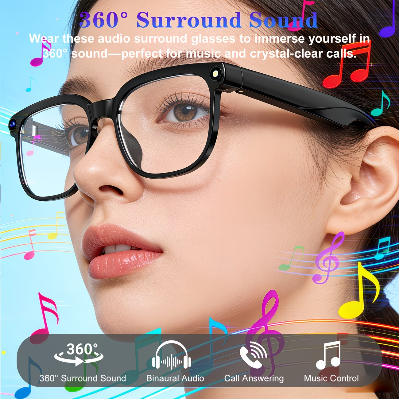 2026 HD AI Smart Glasses 32GB  – обзор и цена Smart Glasses Lens