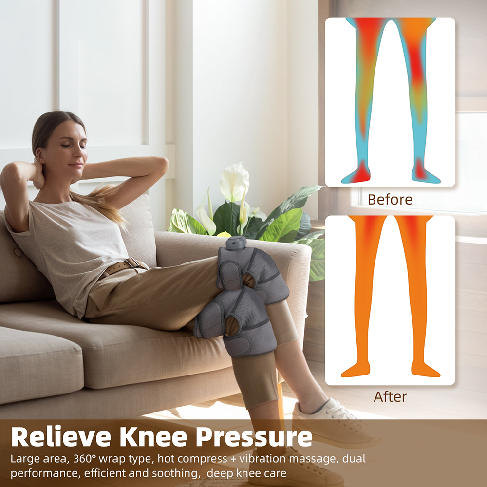 3 in 1 Cordless Heating Vibrat – обзор и цена Smart Knee Wrap