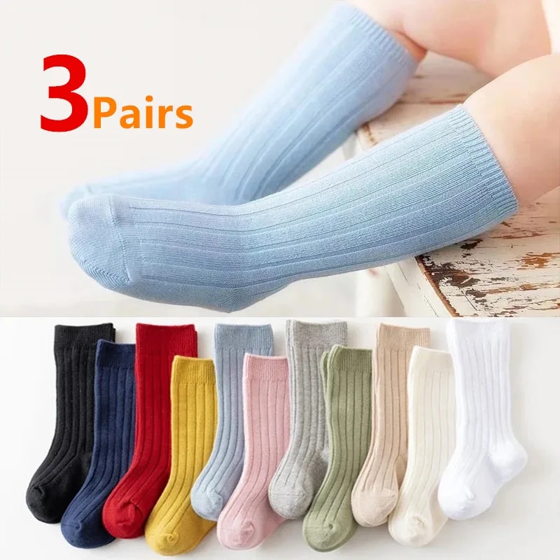 3Pairs/Lot Baby Knee High Sock – обзор и цена Baby Sock Oximeter