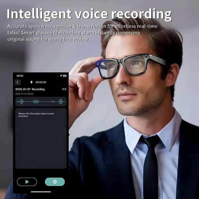 AI Smart Glasses with 8MP Came – обзор и цена Smart Glasses Lens