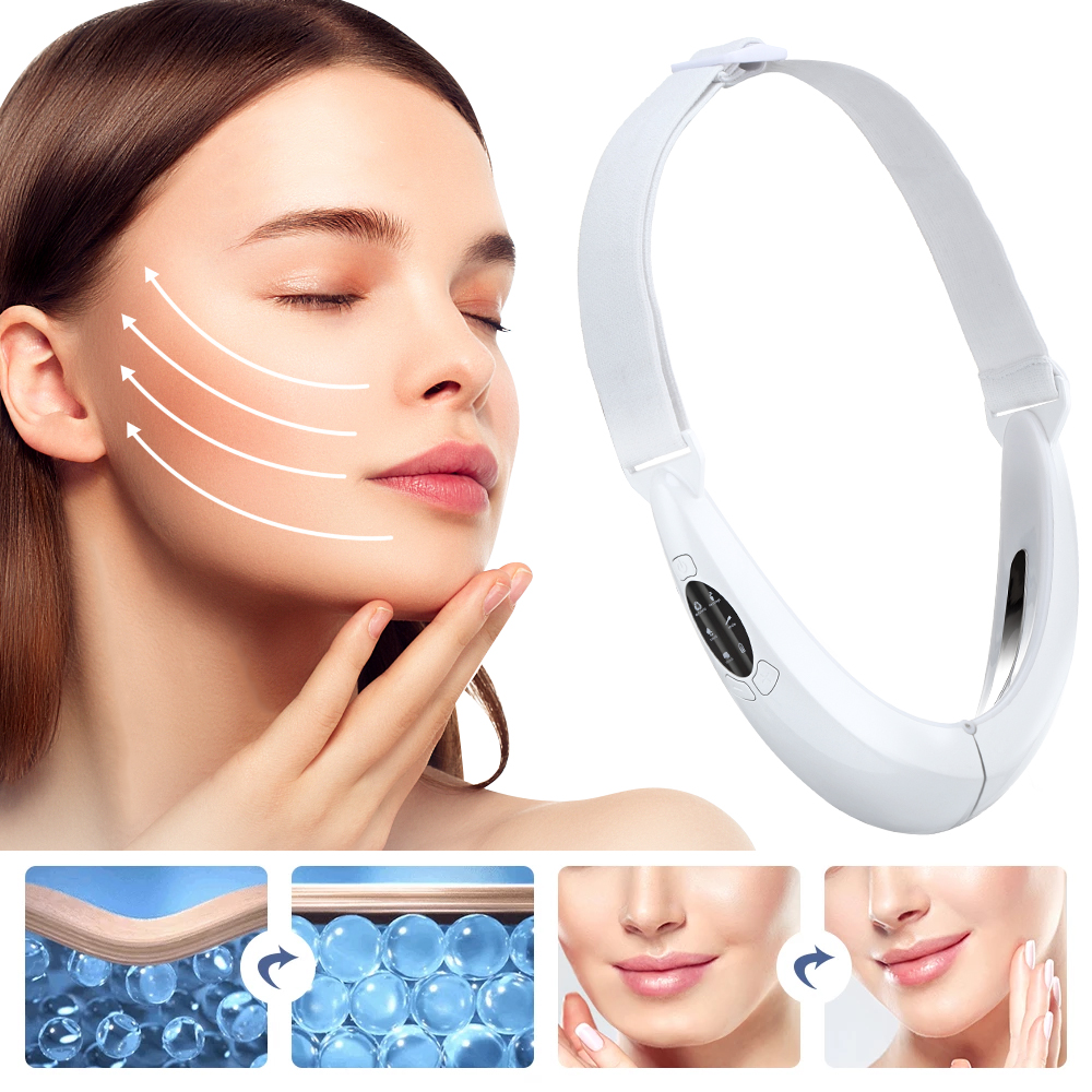 EMS V Shape Lift Belt Facial L – обзор и цена Galvanic Skin Sensor